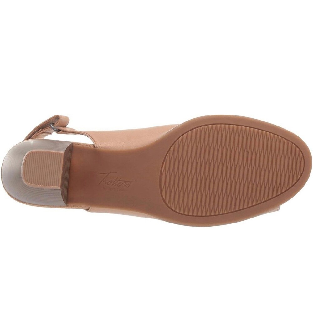 Trotters Minnie Sandal, Nude, 12 Wide NEW in box - Picture 4 of 7